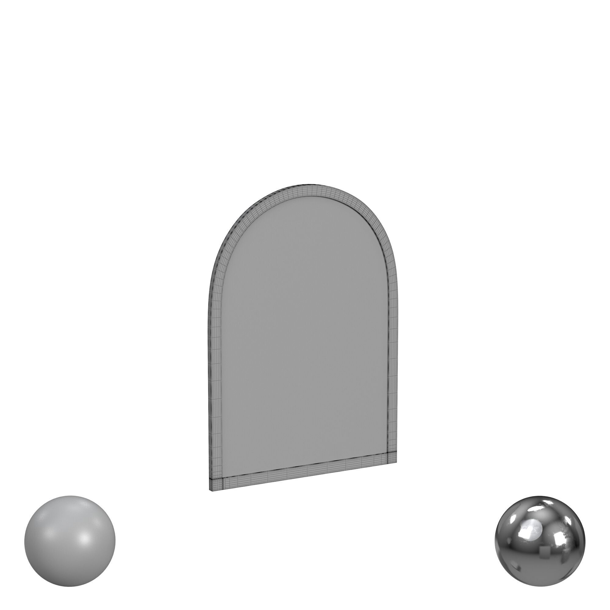 Hera Arch Mirror 3D model_3