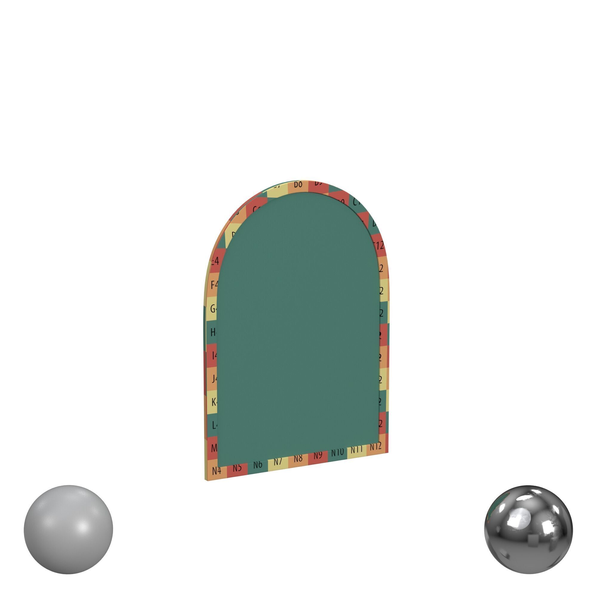 Hera Arch Mirror 3D model_2