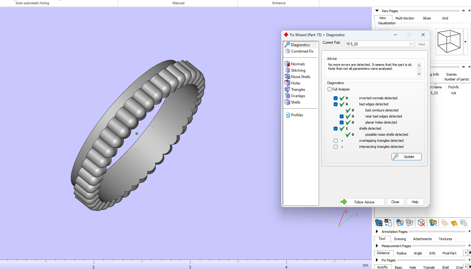 Quatre radiant edition wedding band style 3D print model_14