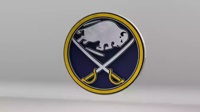 NHL Buffalo Sabres Team Logo 3D model