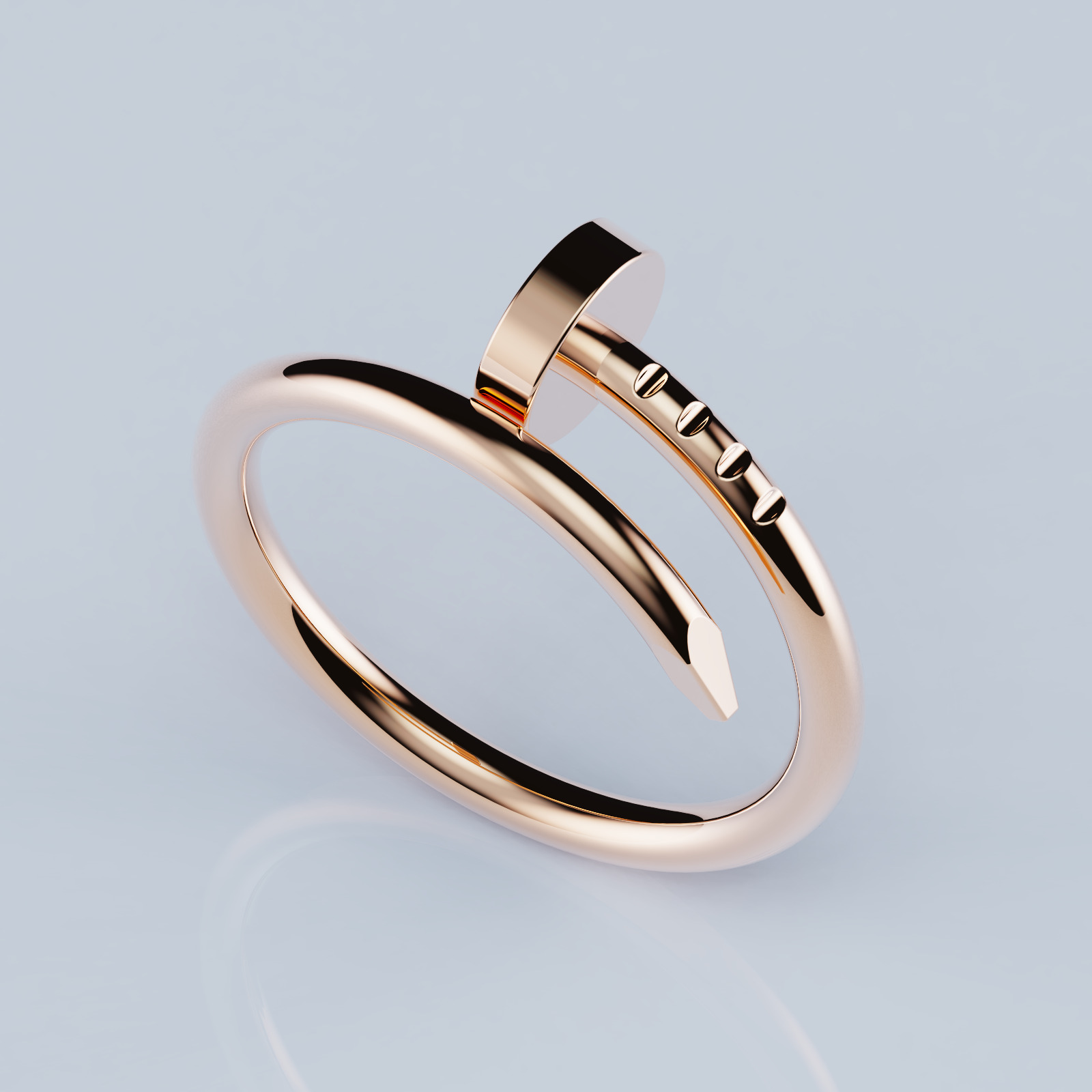 Nail Rings style All Sizes Collection 3D print model_3