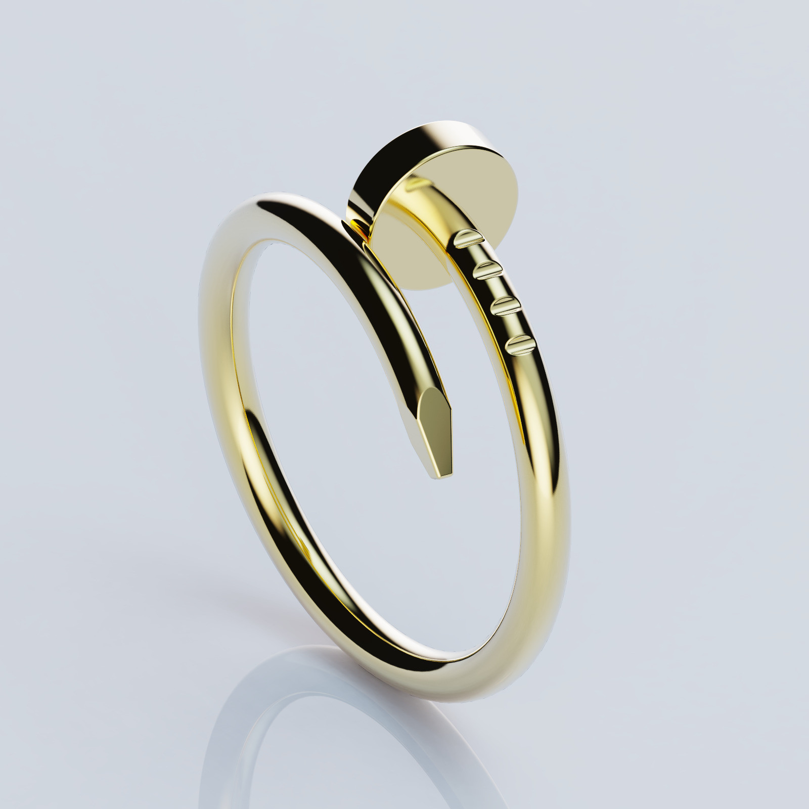 Nail Rings style All Sizes Collection 3D print model_8