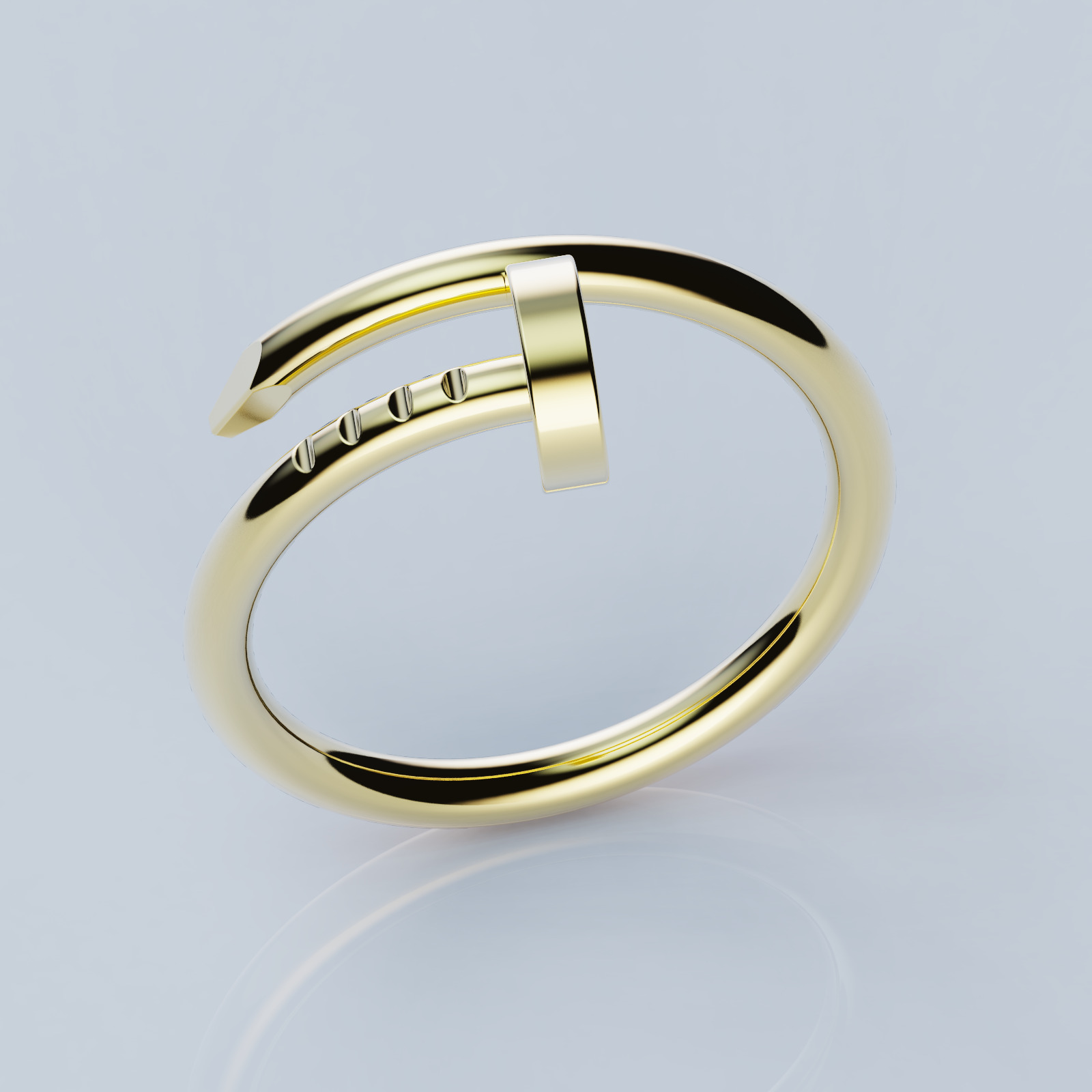 Nail Rings style All Sizes Collection 3D print model_4