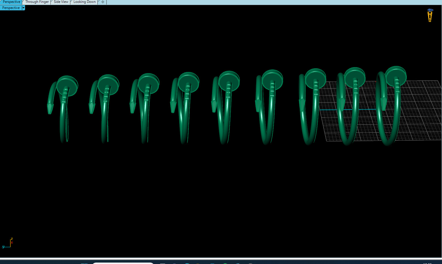 Nail Rings style All Sizes Collection 3D print model_11