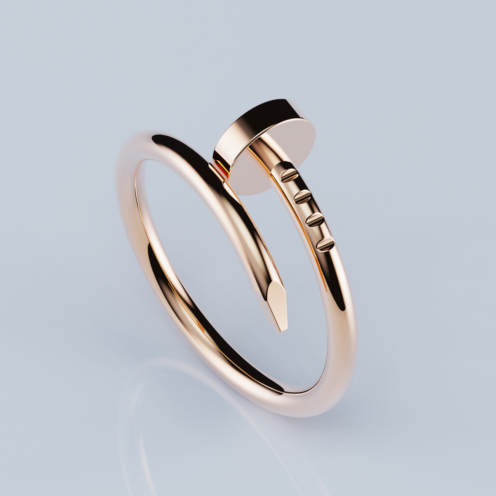 Nail Rings style All Sizes Collection 3D print model_7