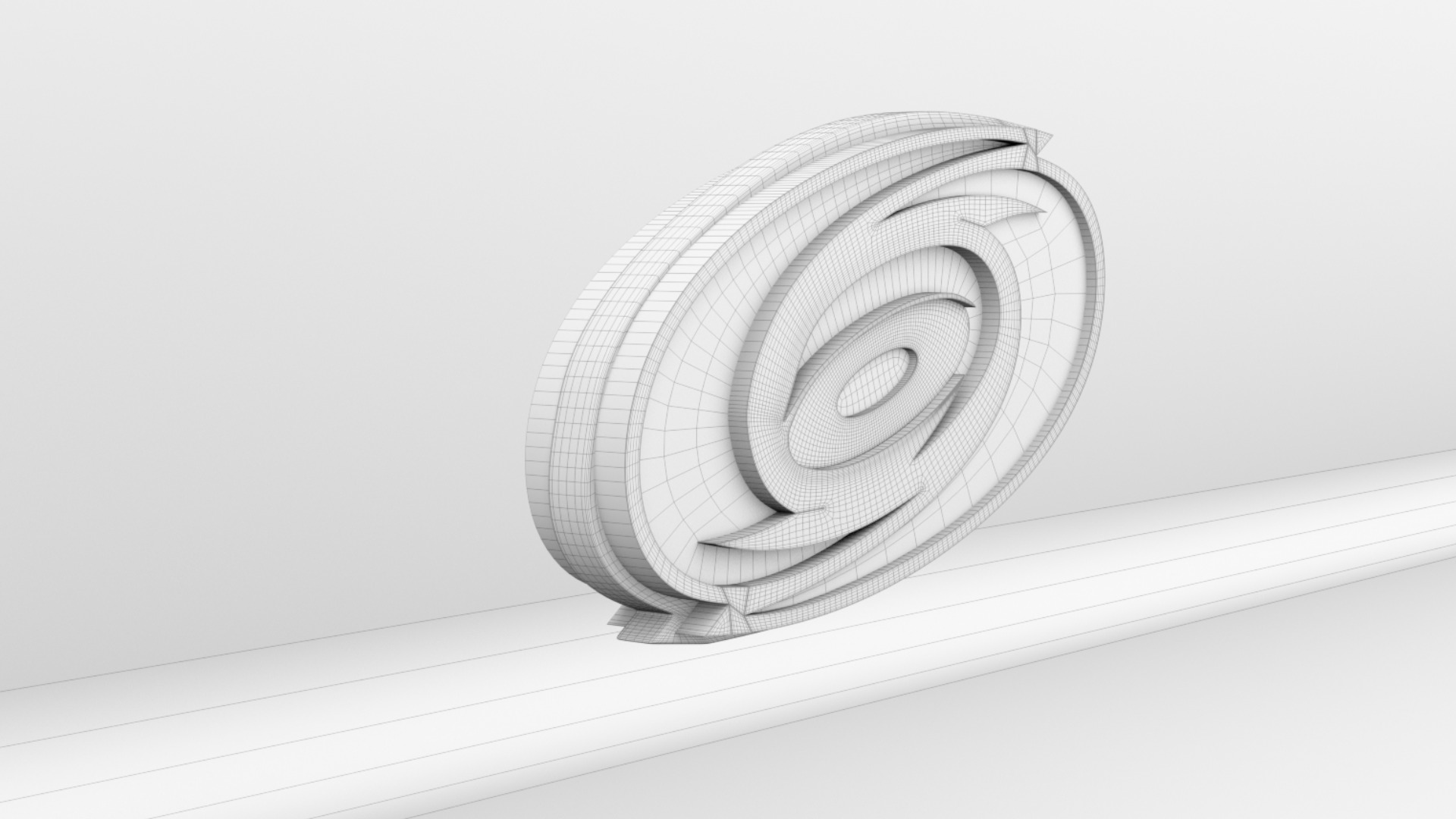 NHL Carolina Hurricanes Team Logo 3D model_8