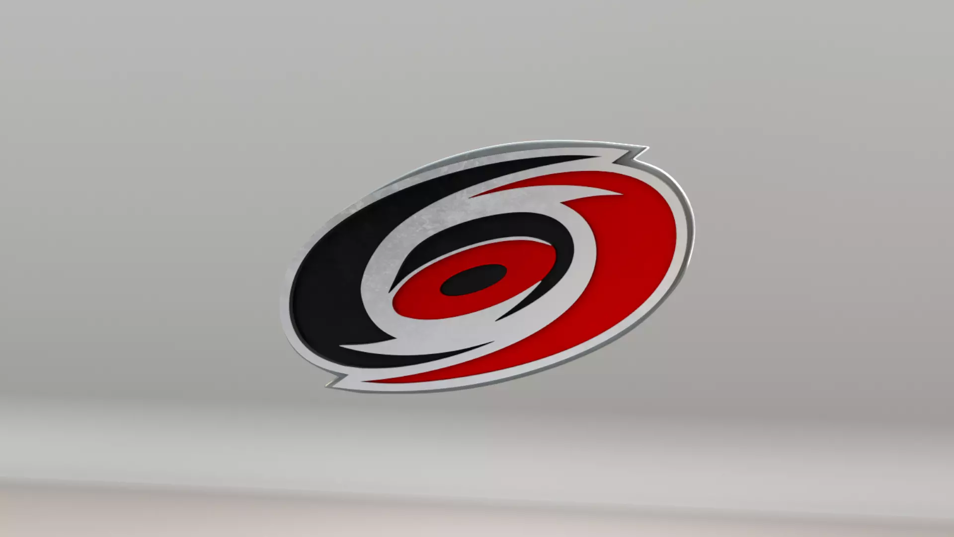 NHL Carolina Hurricanes Team Logo 3D model_0