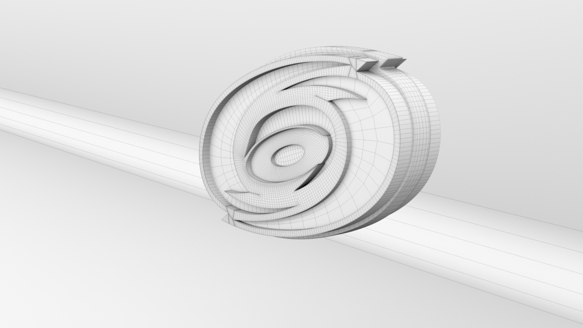 NHL Carolina Hurricanes Team Logo 3D model_10
