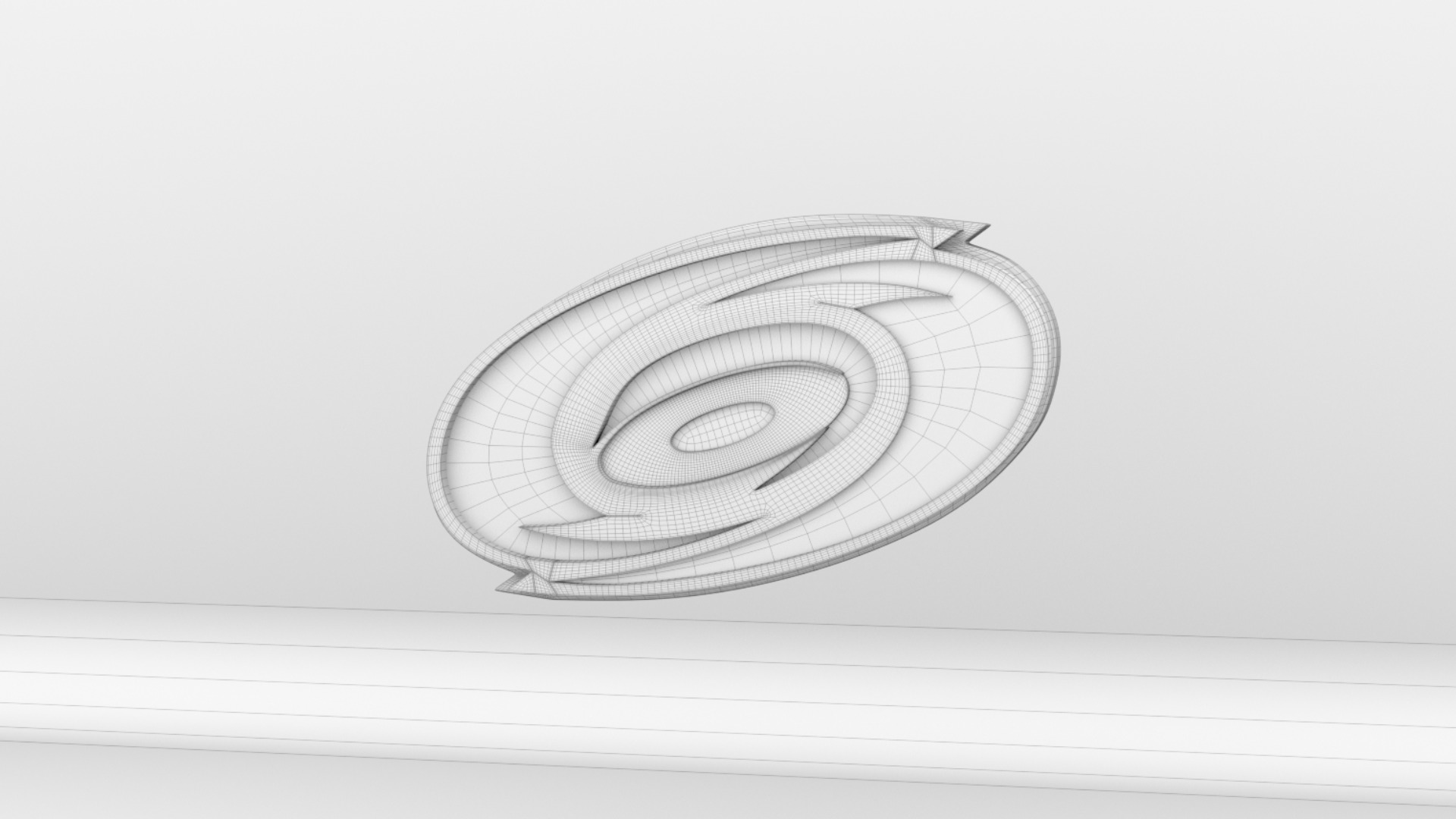 NHL Carolina Hurricanes Team Logo 3D model_2