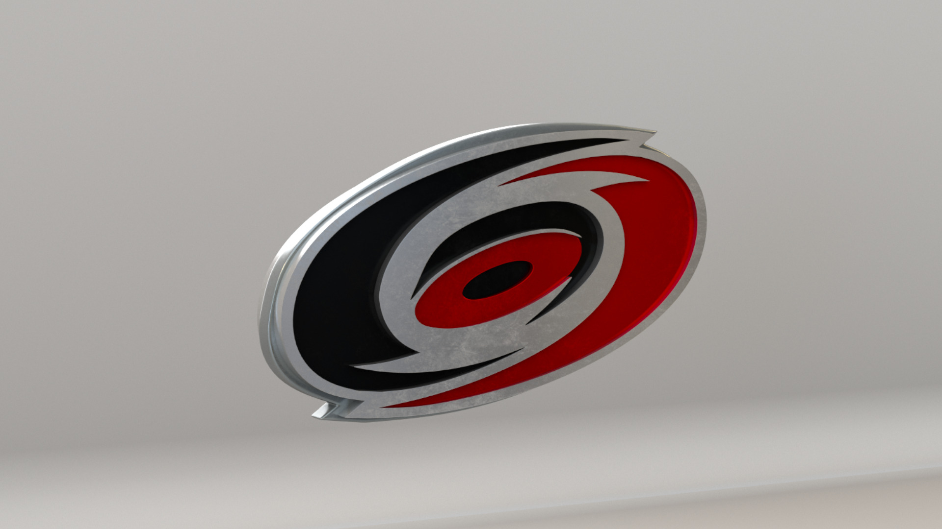 NHL Carolina Hurricanes Team Logo 3D model_5