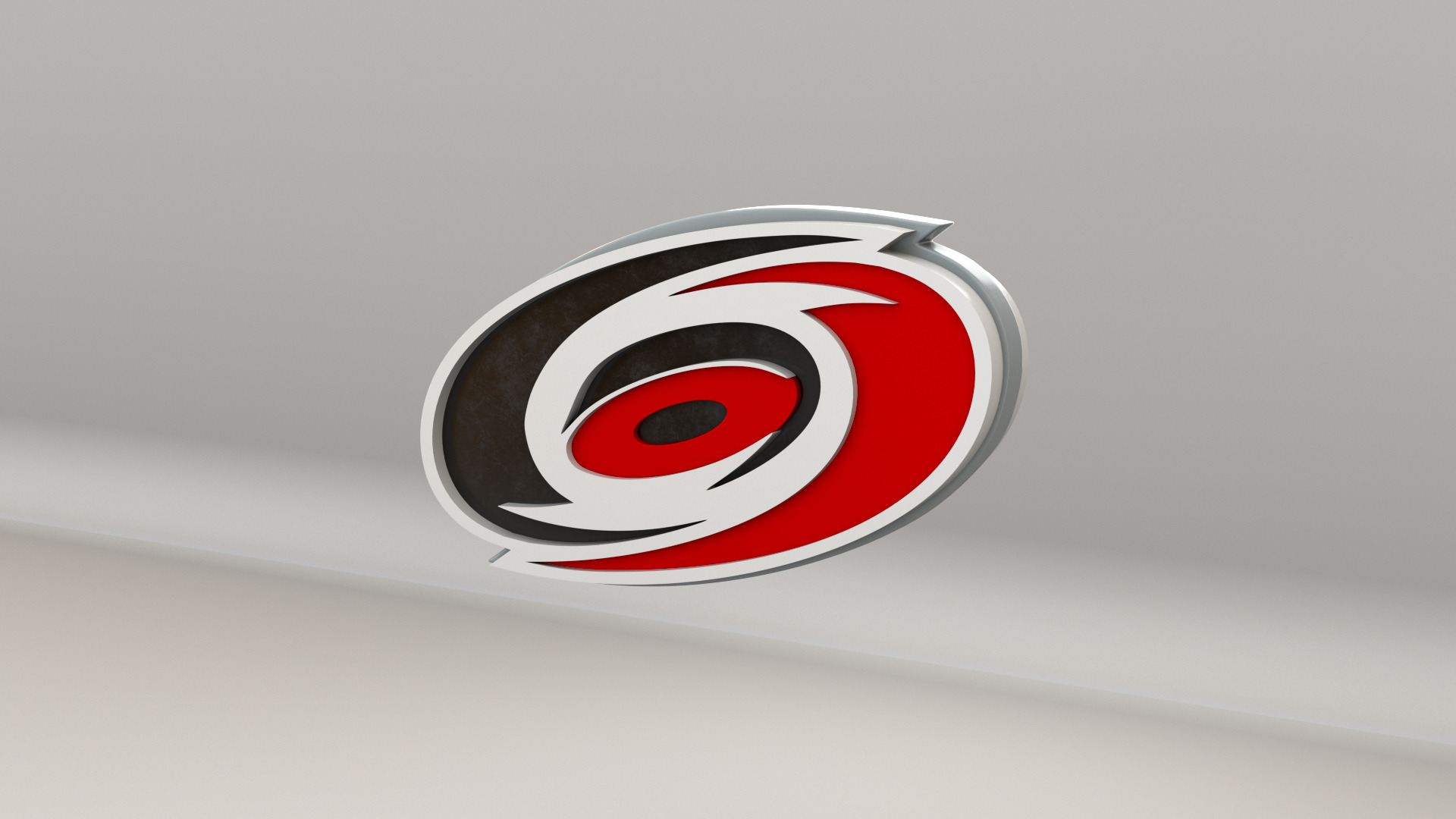 NHL Carolina Hurricanes Team Logo 3D model_11