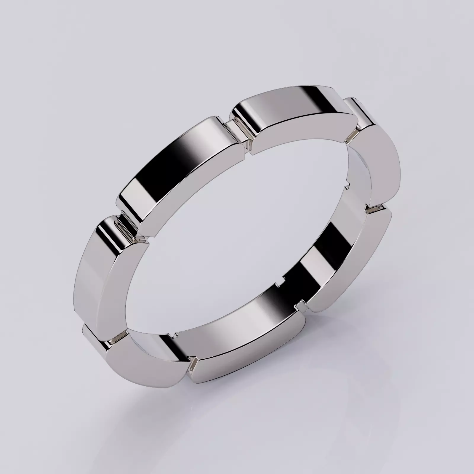 Wedding rings Maillon Panthere All Sizes Collection 3D print model_0