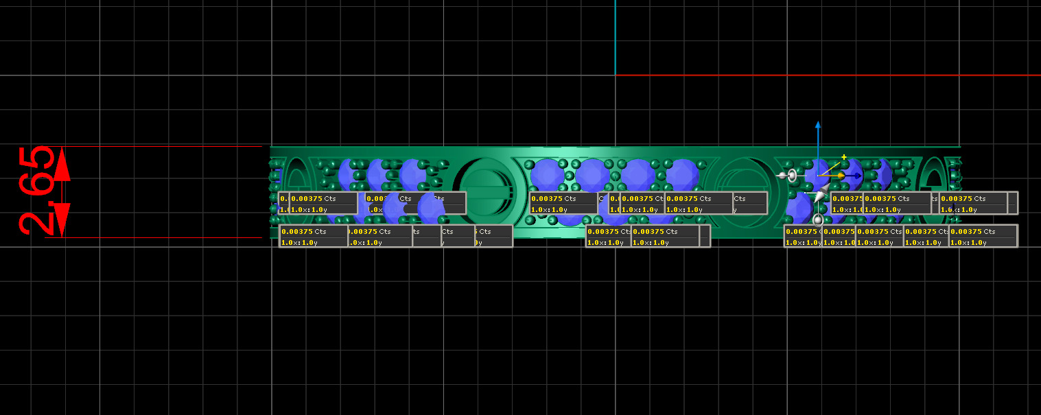 Wedding rings Love Collection All Sizes Small Model 3D print model_8