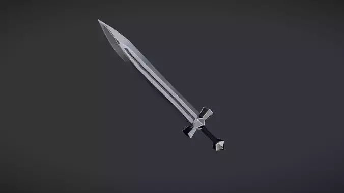 Fantasy sword with sharp blade