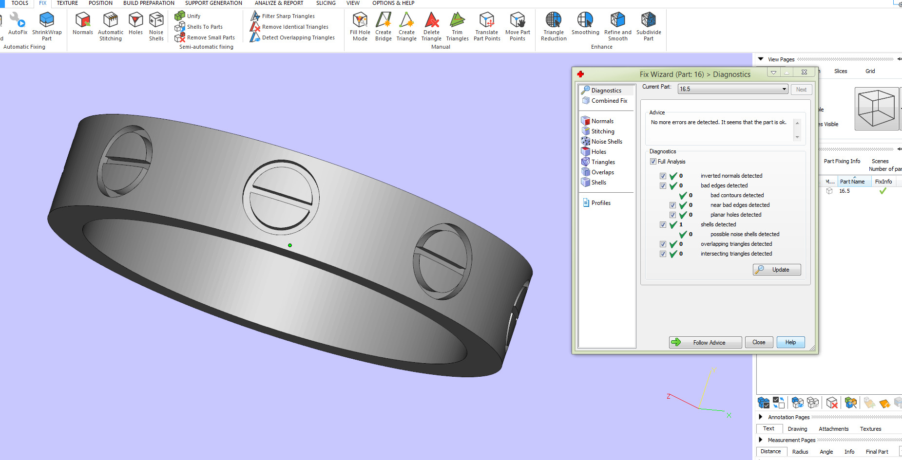 Wedding rings Love Collection 01 All Sizes 3D print model_8