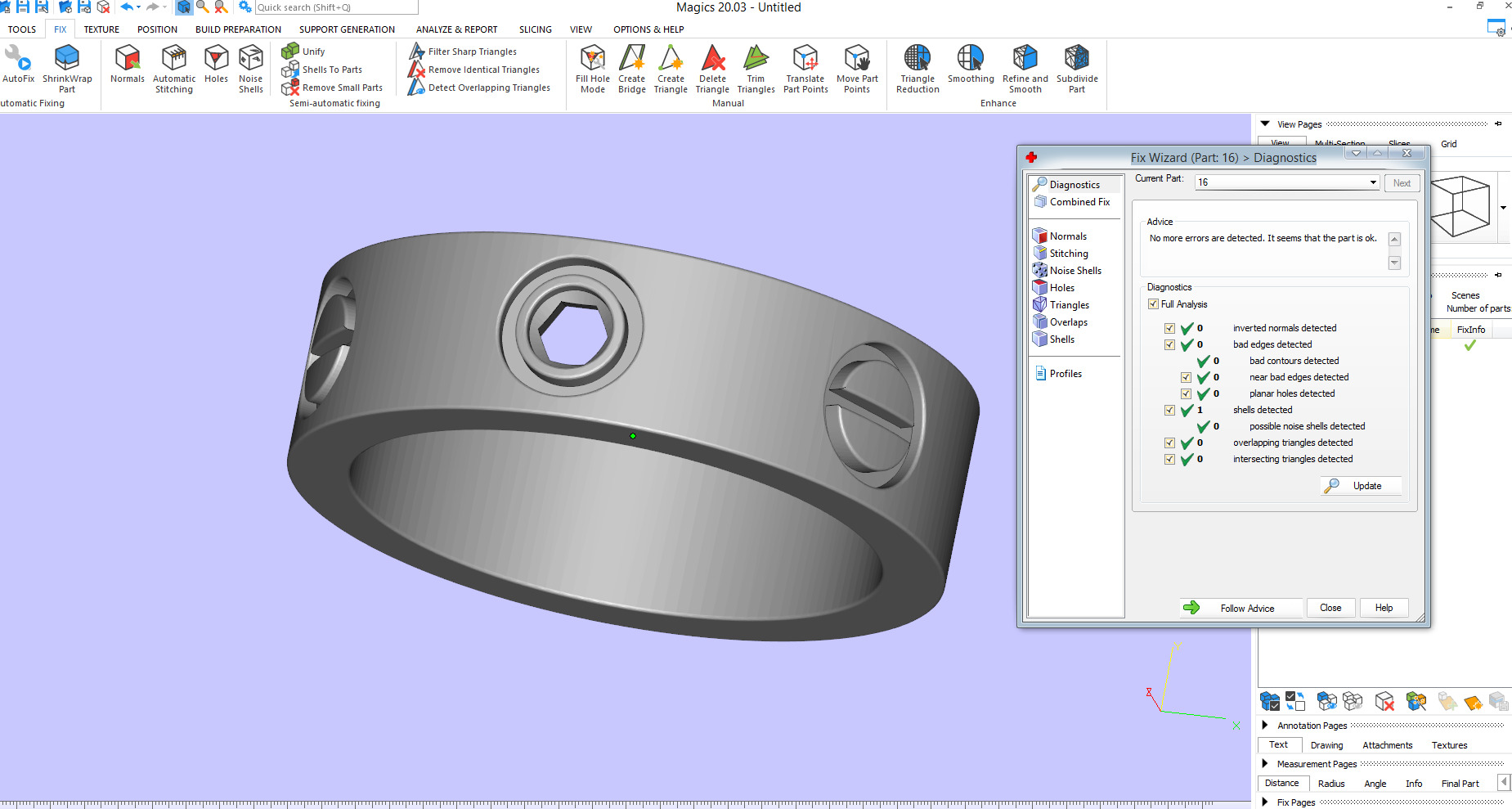 Wedding rings Love Collection version2 All Sizes 1 stone 3D print model_7