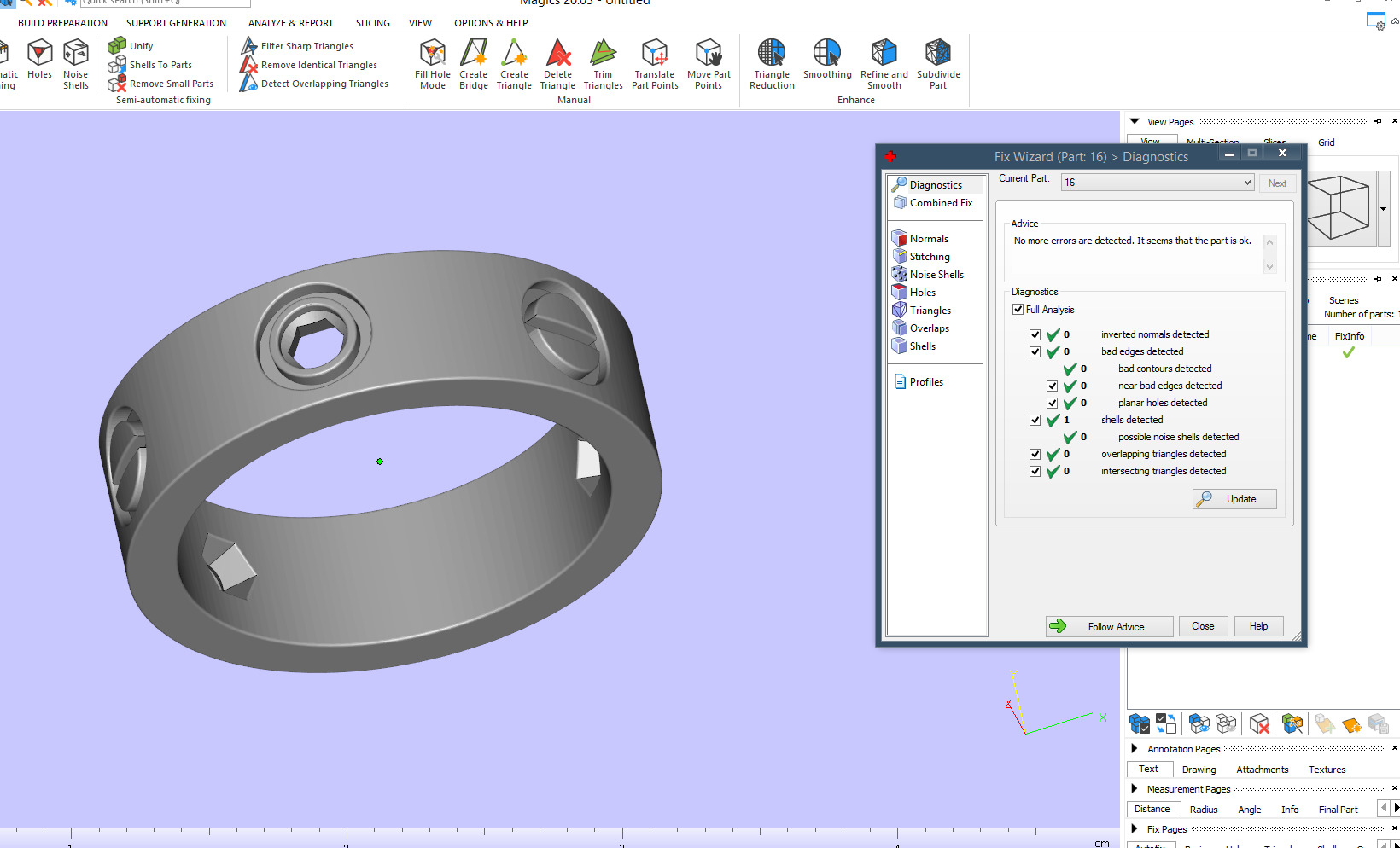 Wedding rings Love Collection All Sizes 3 Stones Version 2 3D print model_10
