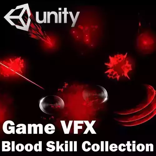 Unity Game VFX - Blood Skill Collection