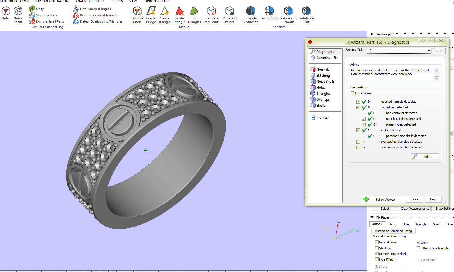 Wedding rings Love Collection All Sizes version 4 3D print model_5