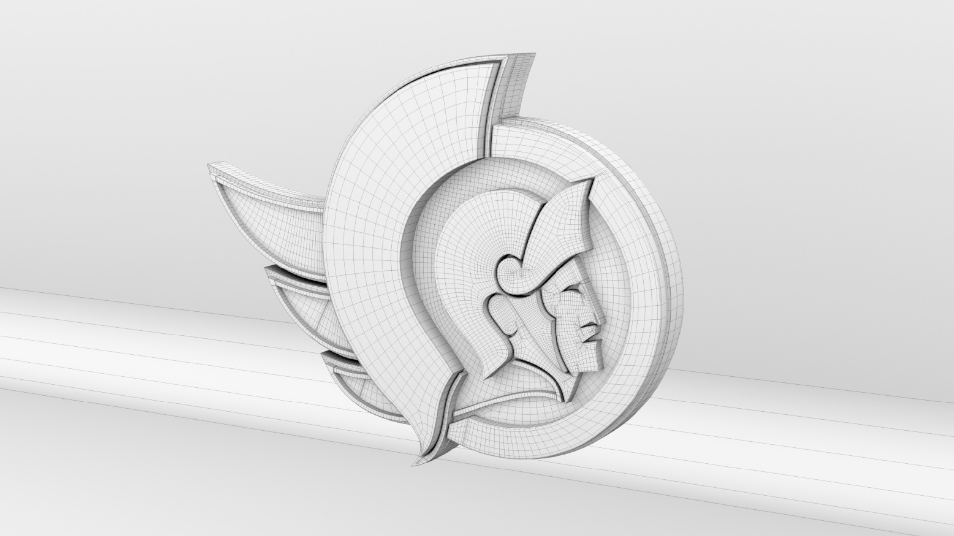 NHL Ottawa Senators Team Logo 3D model_8