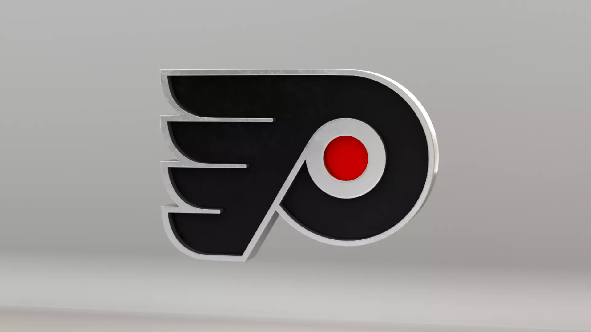 NHL Philadelphia Flyers Team Logo 3D model_0