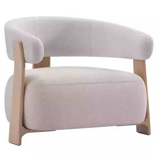 Kave Home Granite Armchair Low-poly 3D model