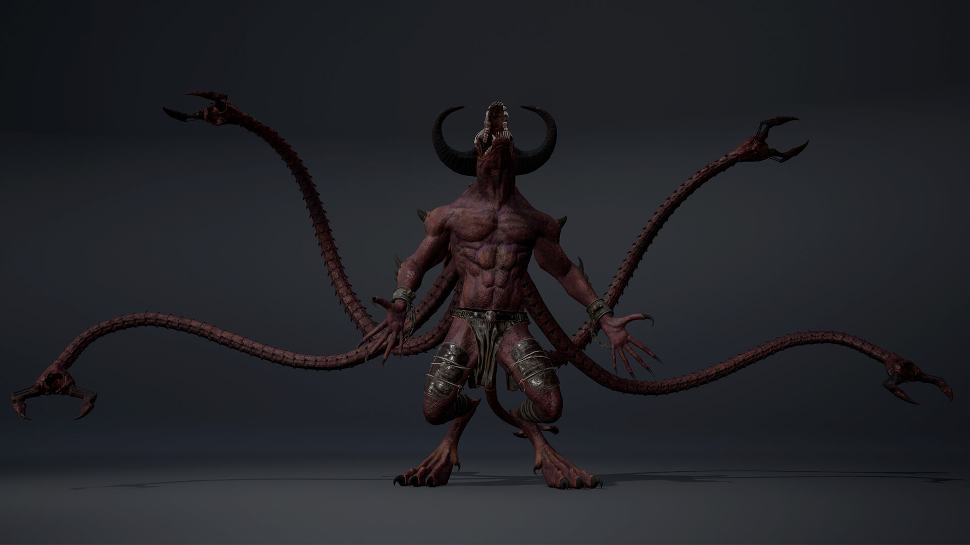 Bloodclaw Spicky Brutal Low-poly 3D model_12