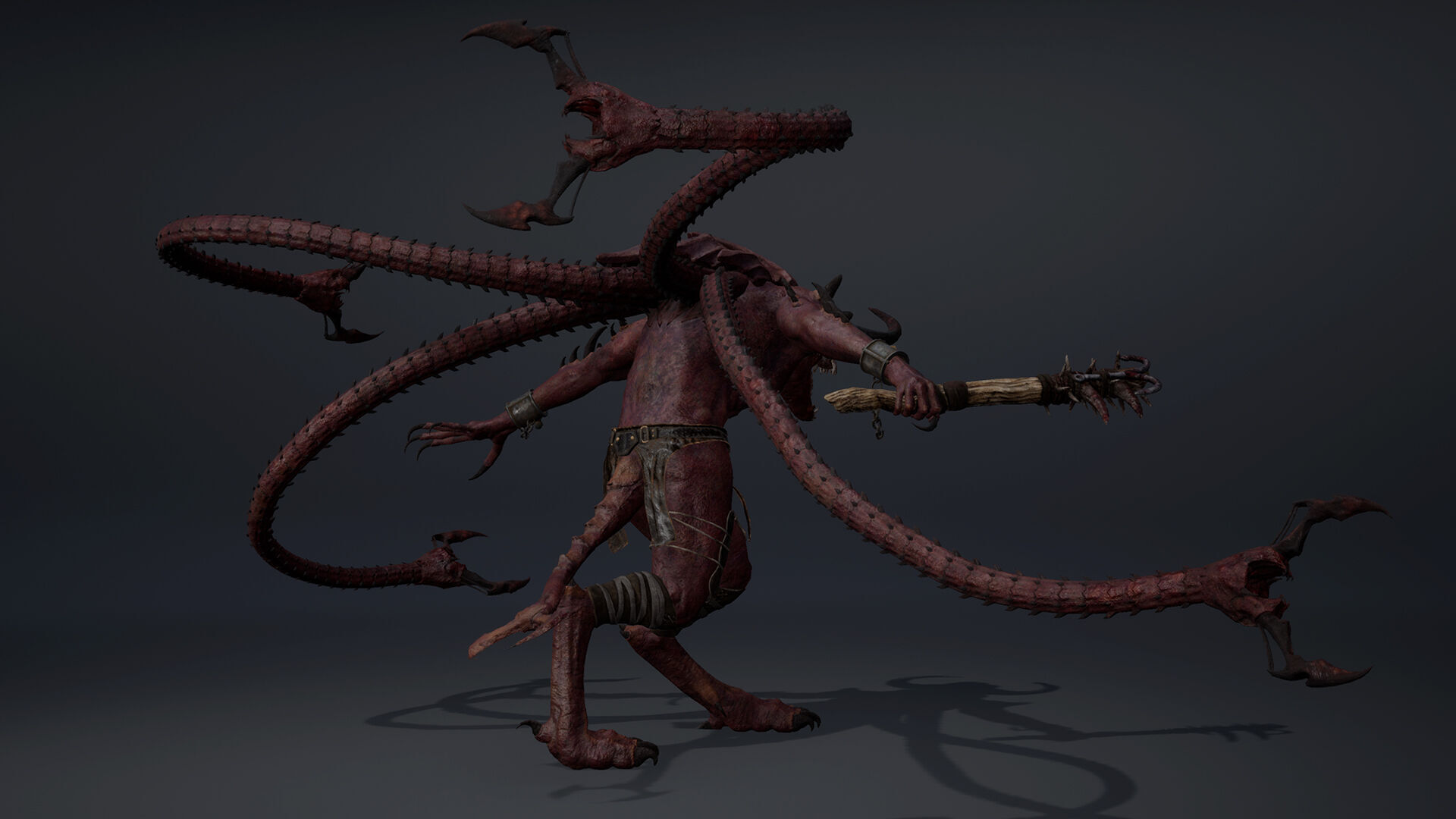 Bloodclaw Spicky Brutal Low-poly 3D model_16