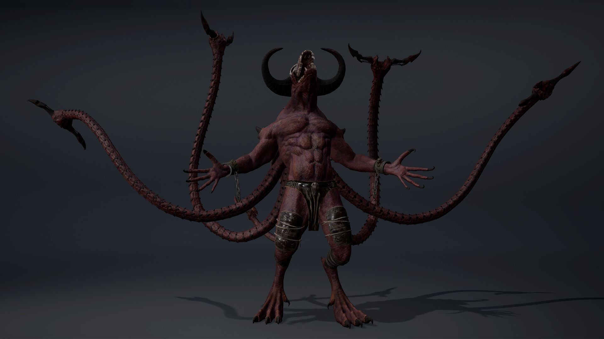 Bloodclaw Spicky Brutal Low-poly 3D model_14