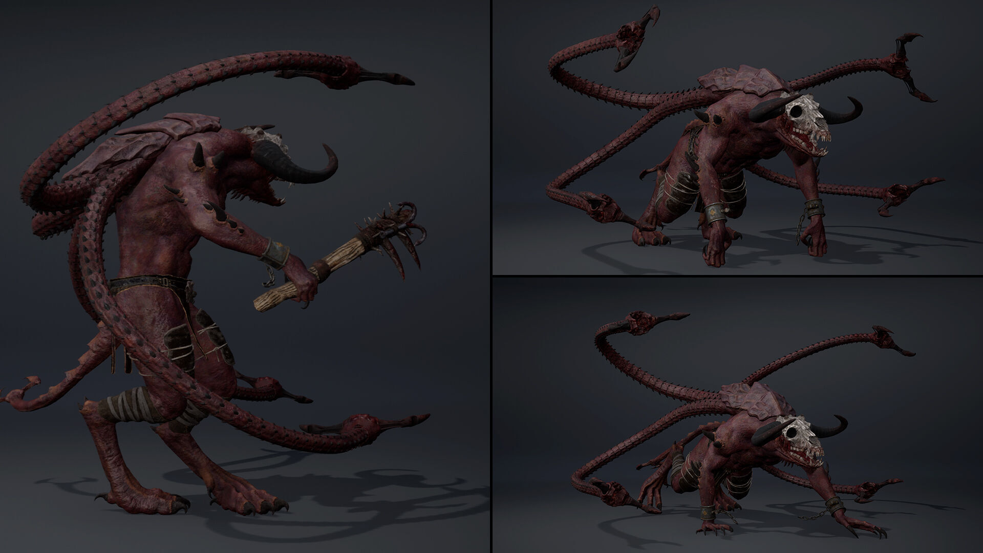 Bloodclaw Spicky Brutal Low-poly 3D model_8