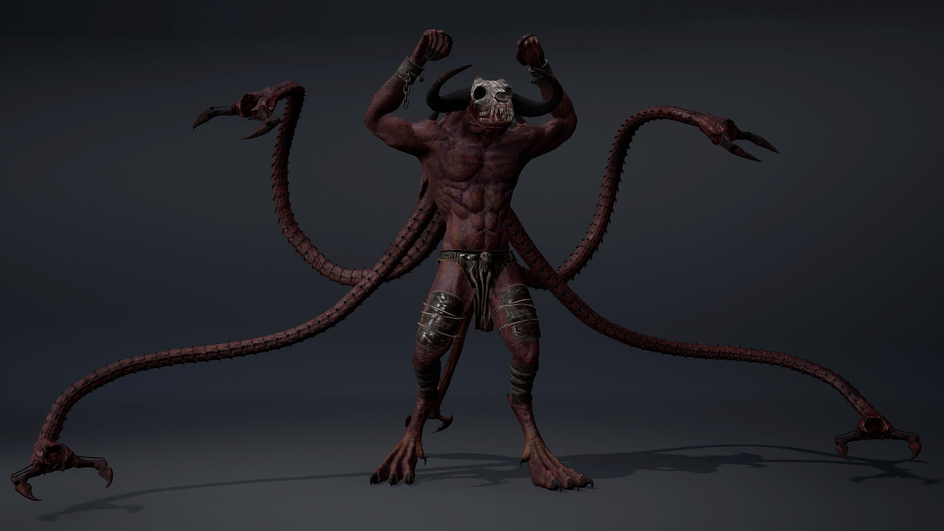 Bloodclaw Spicky Brutal Low-poly 3D model_13