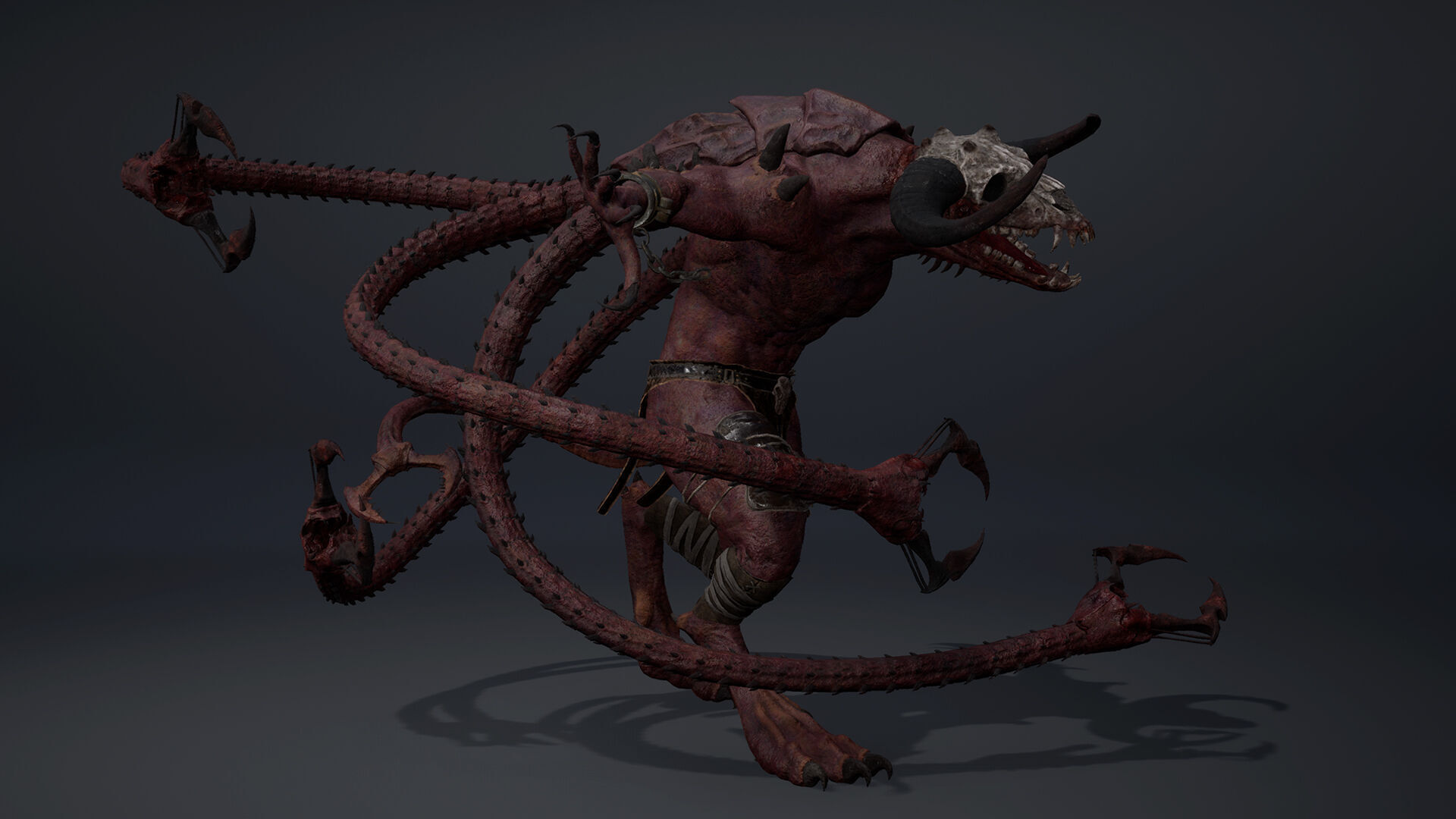 Bloodclaw Spicky Brutal Low-poly 3D model_7