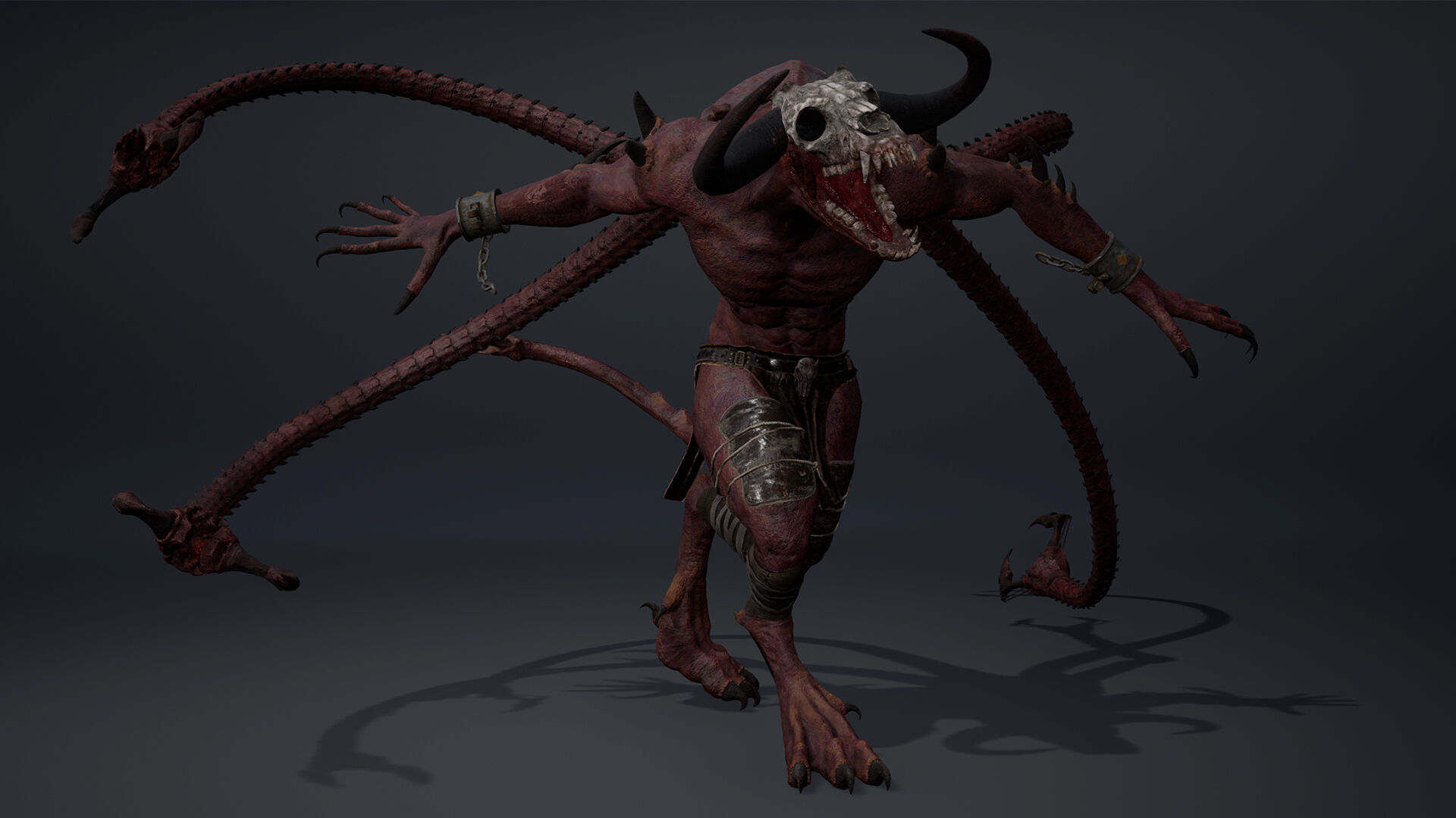 Bloodclaw Spicky Brutal Low-poly 3D model_10