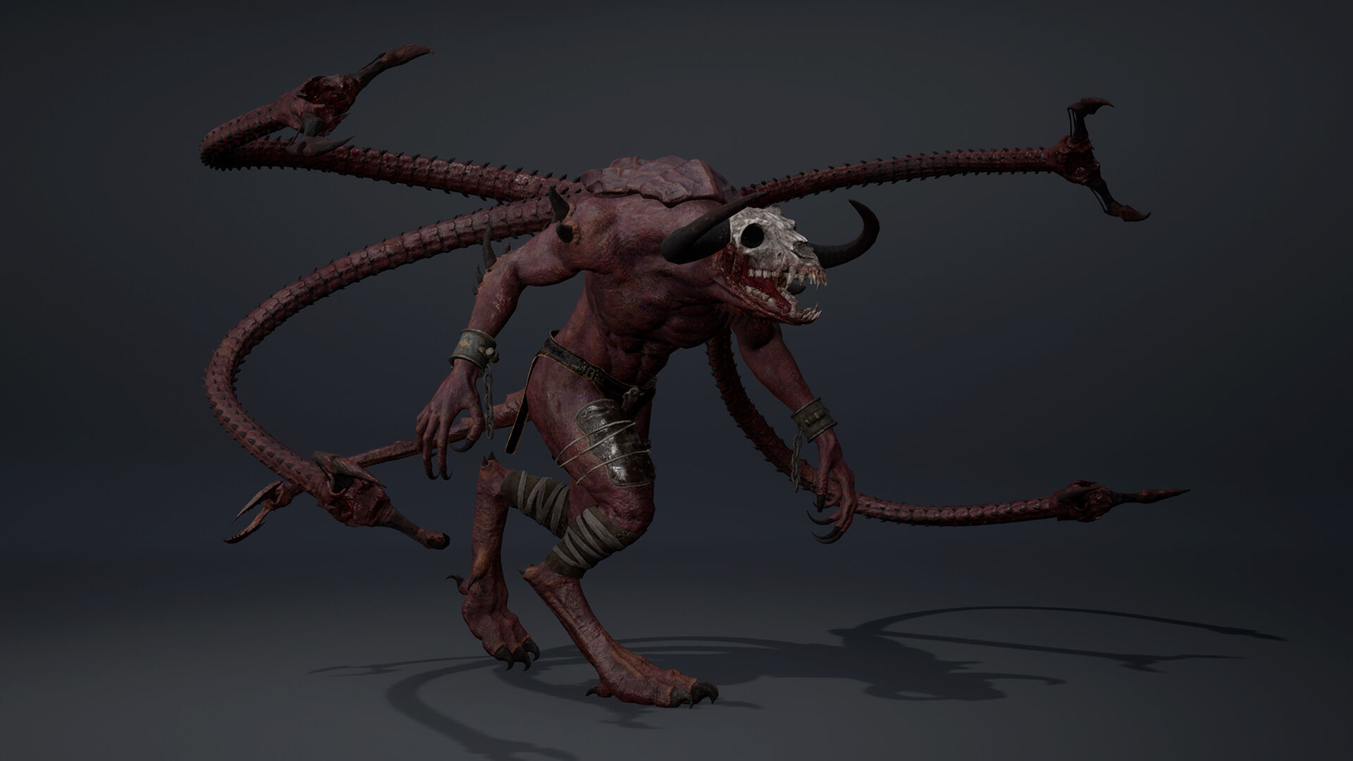 Bloodclaw Spicky Brutal Low-poly 3D model_17