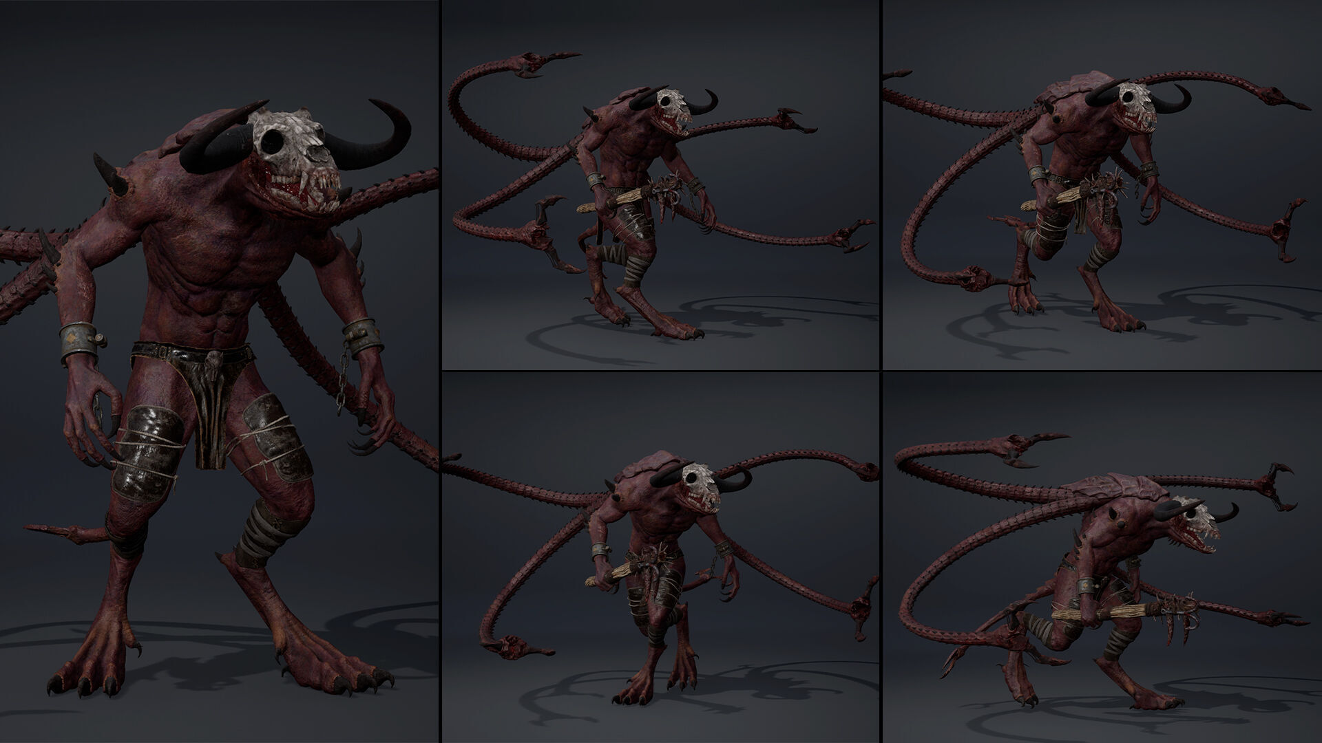 Bloodclaw Spicky Brutal Low-poly 3D model_5