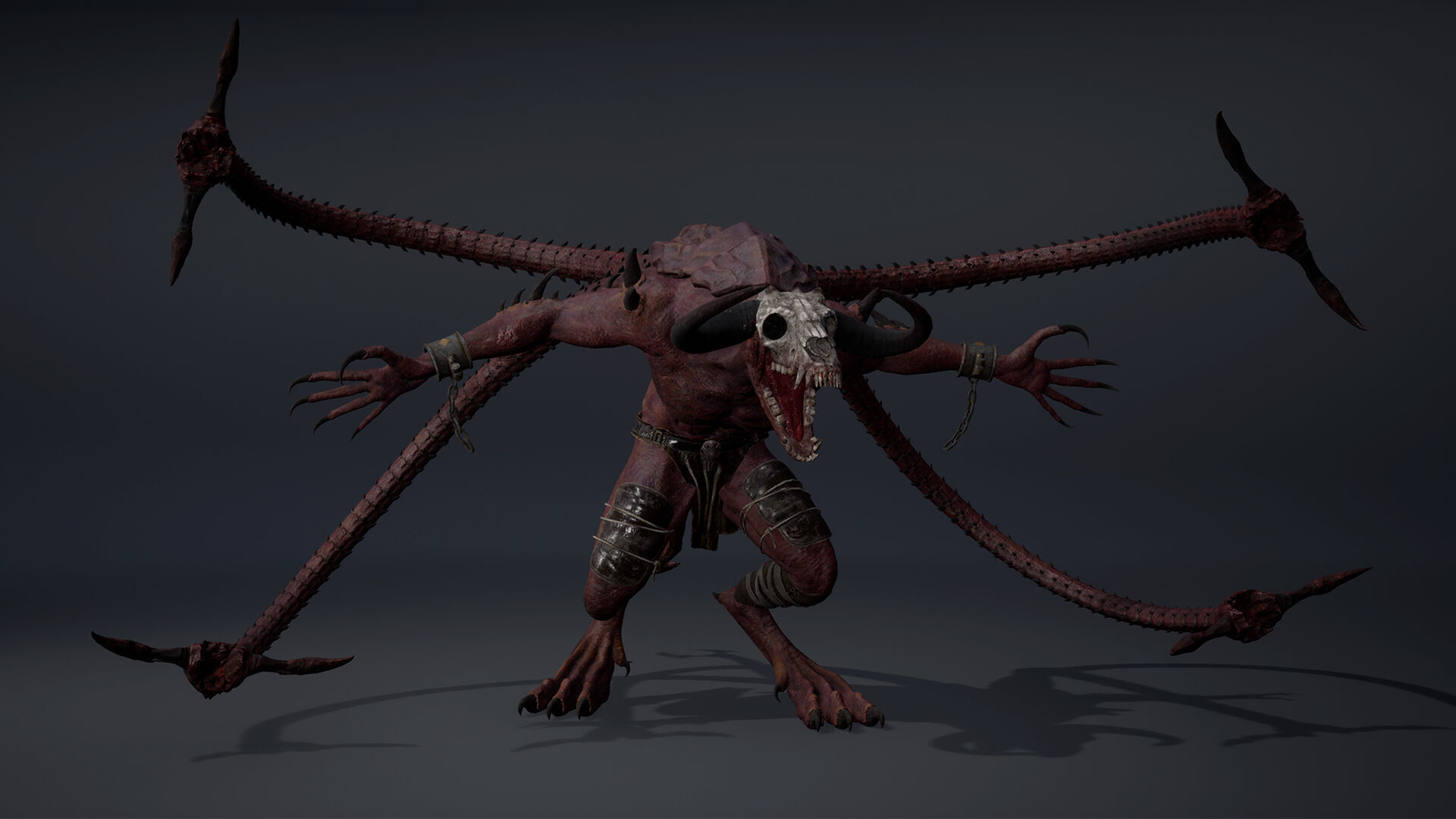 Bloodclaw Spicky Brutal Low-poly 3D model_11