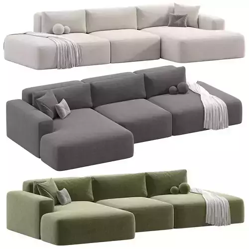 Corner sofa bed Modern Long