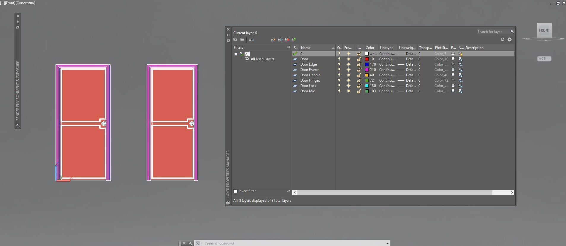 Door sets 1 3D model_37