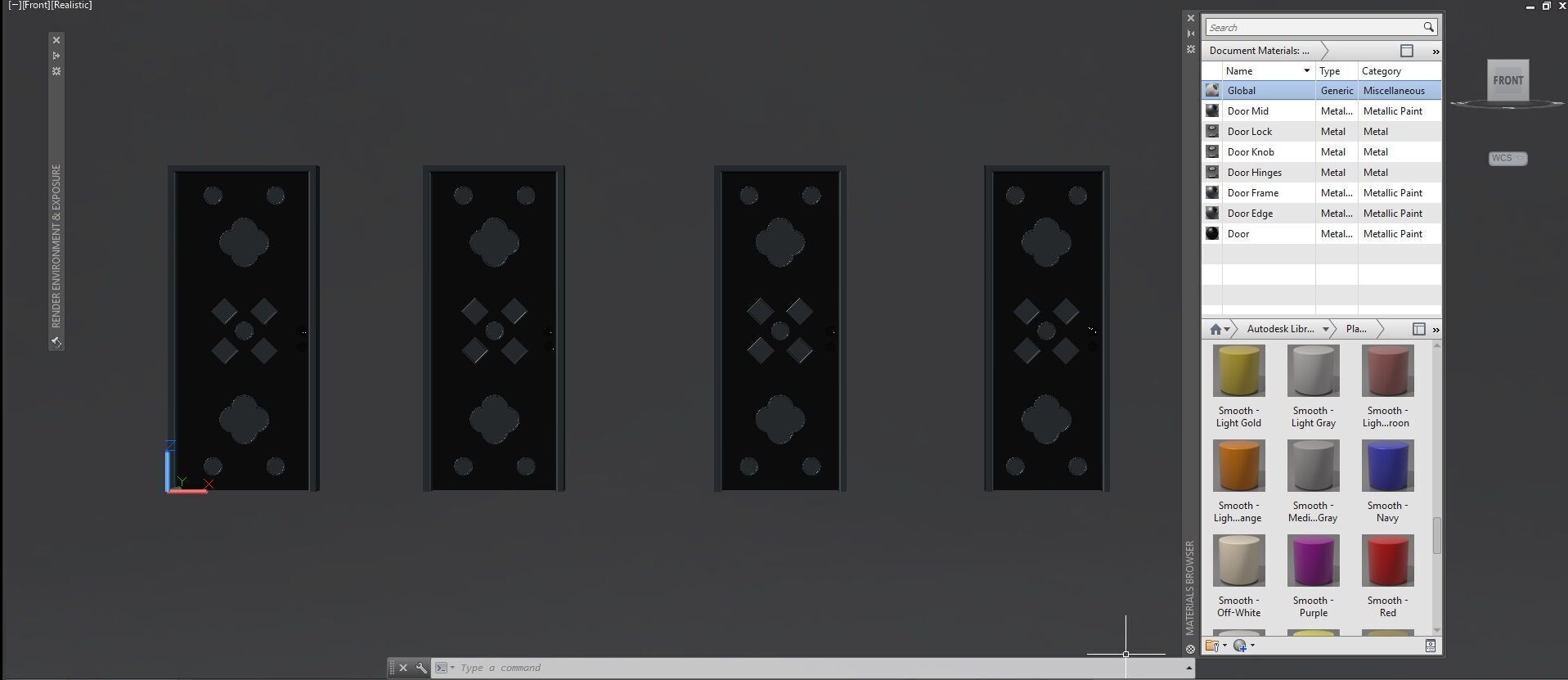 Door sets 1 3D model_35