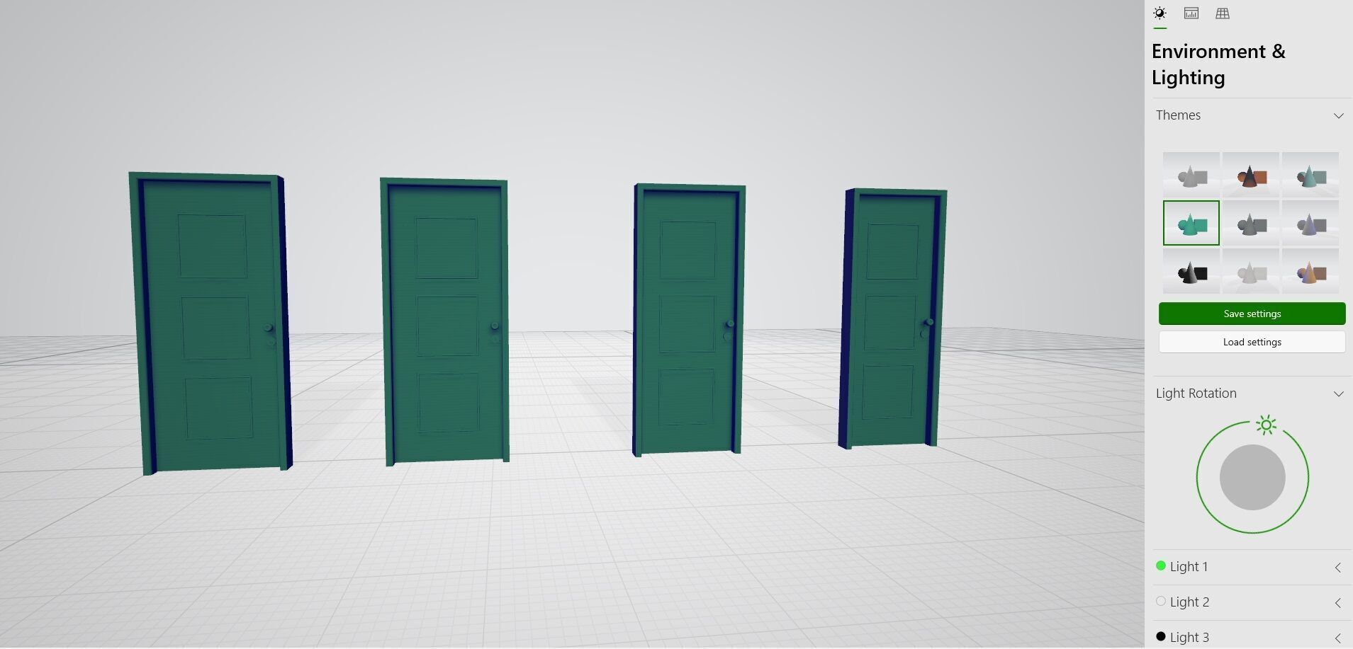 Door sets 1 3D model_48