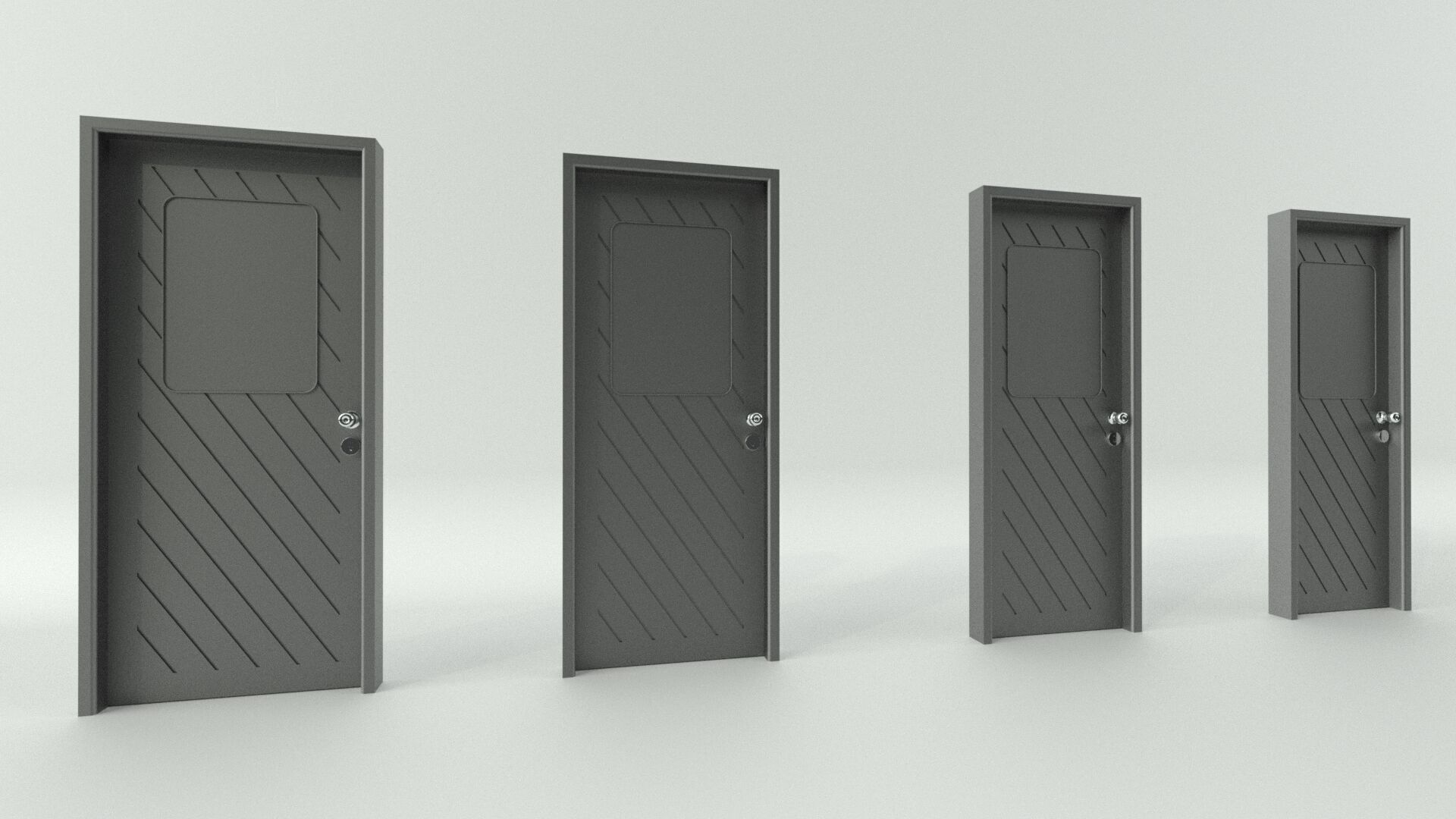 Door sets 1 3D model_13