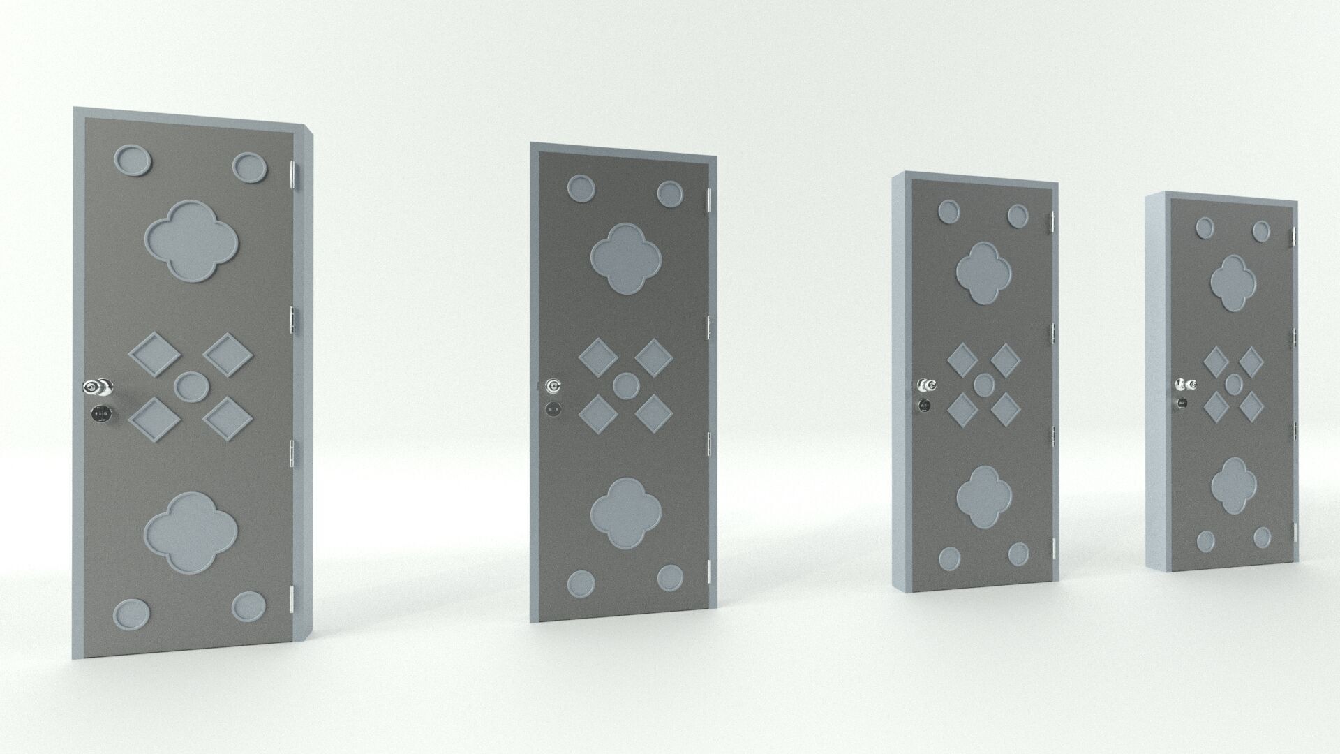 Door sets 1 3D model_26