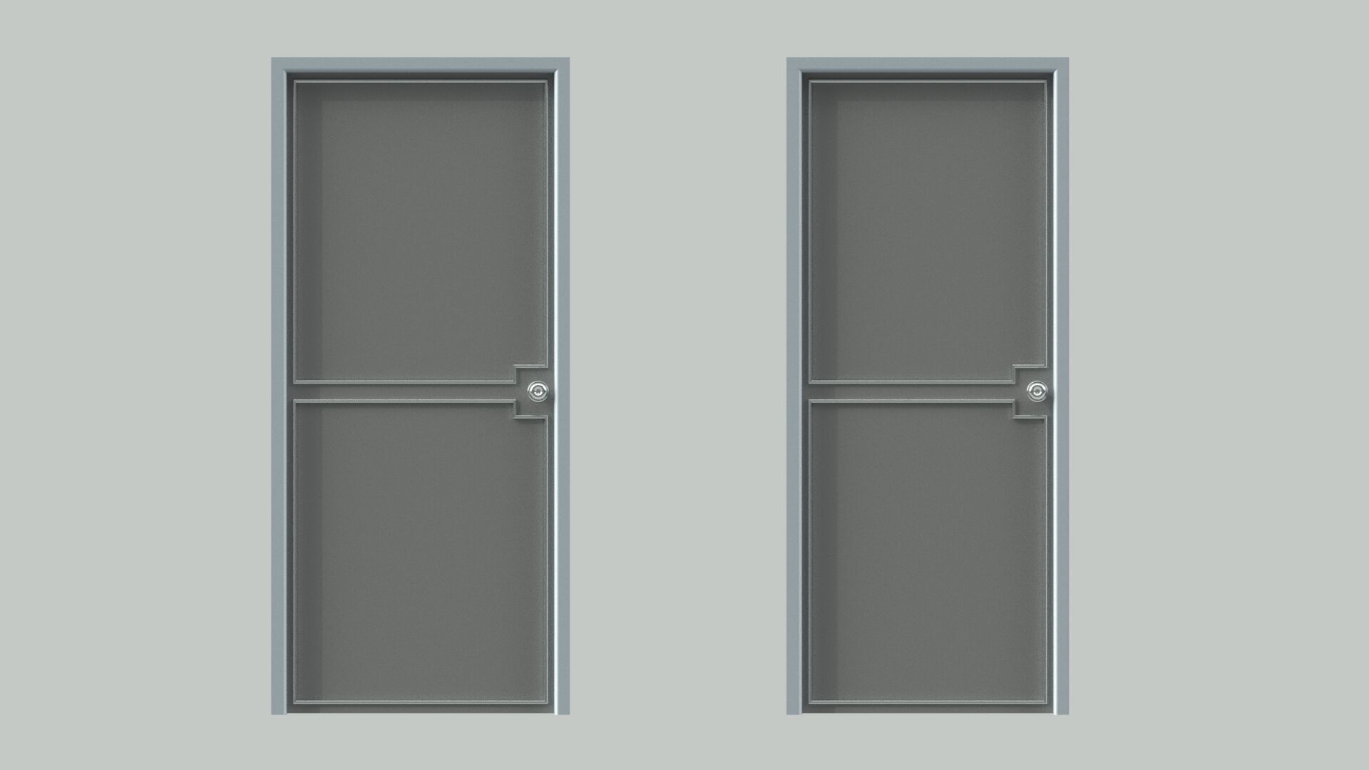 Door sets 1 3D model_7