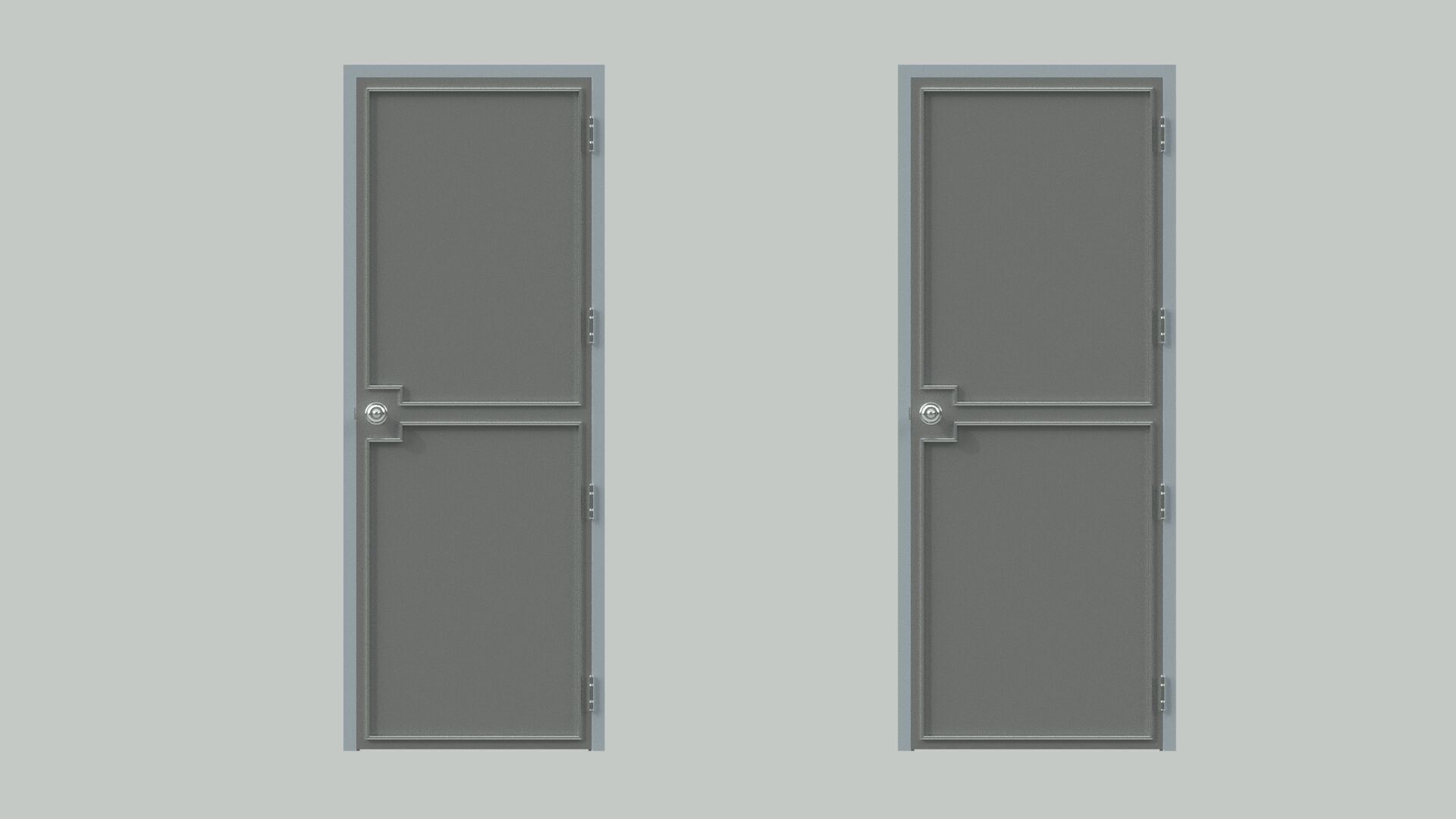 Door sets 1 3D model_8