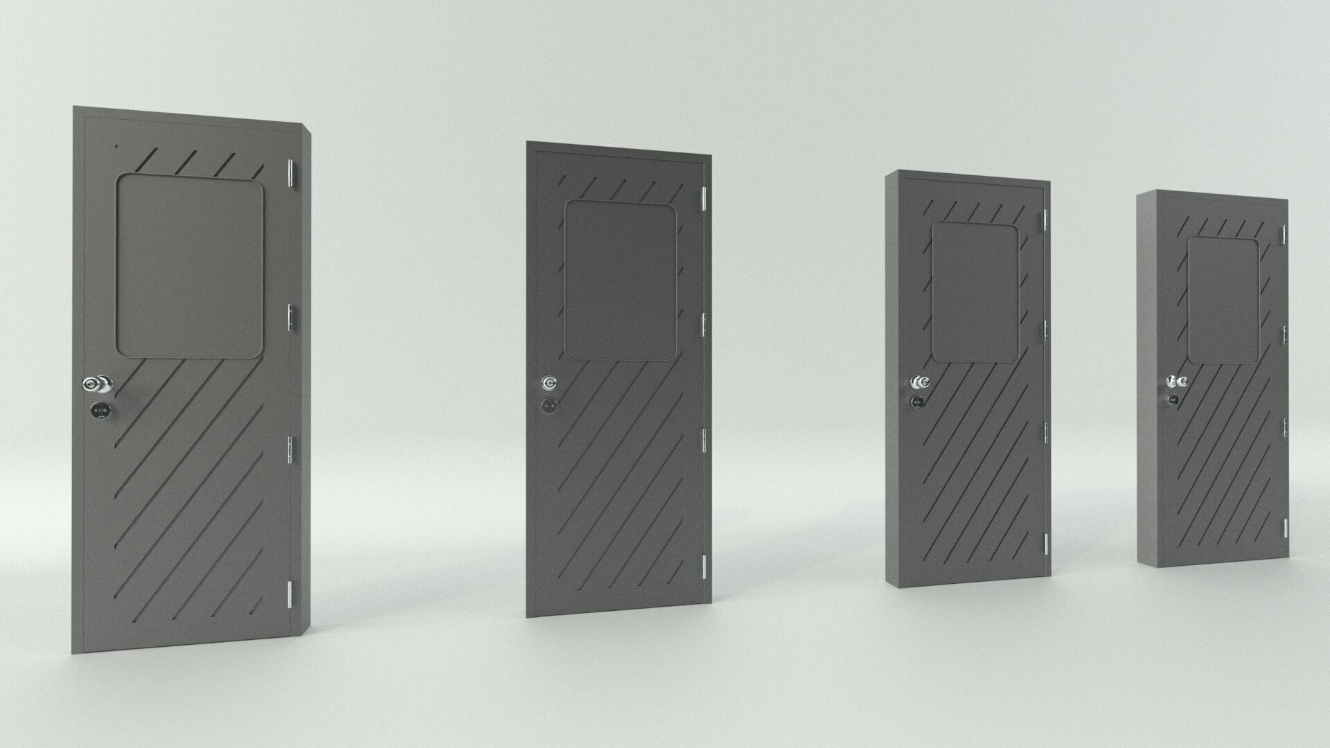 Door sets 1 3D model_14