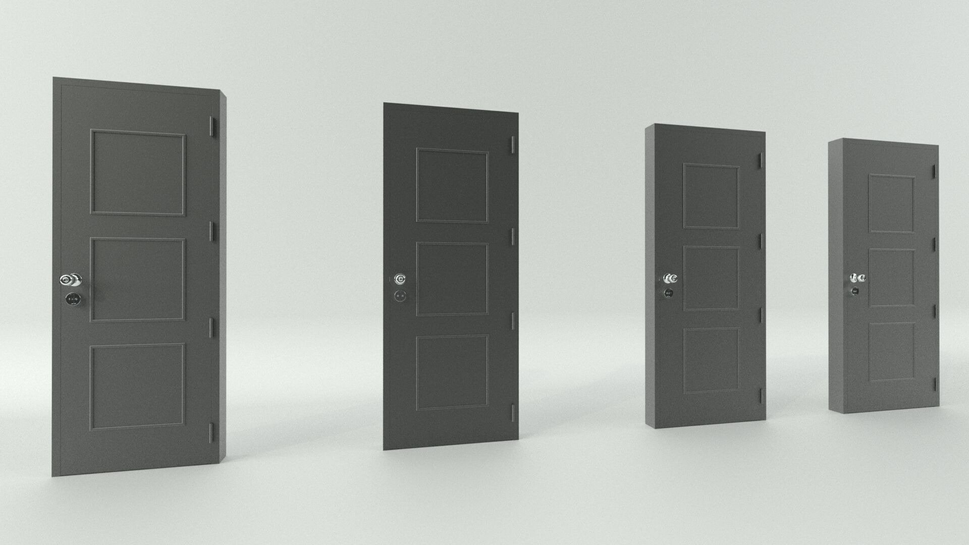 Door sets 1 3D model_22