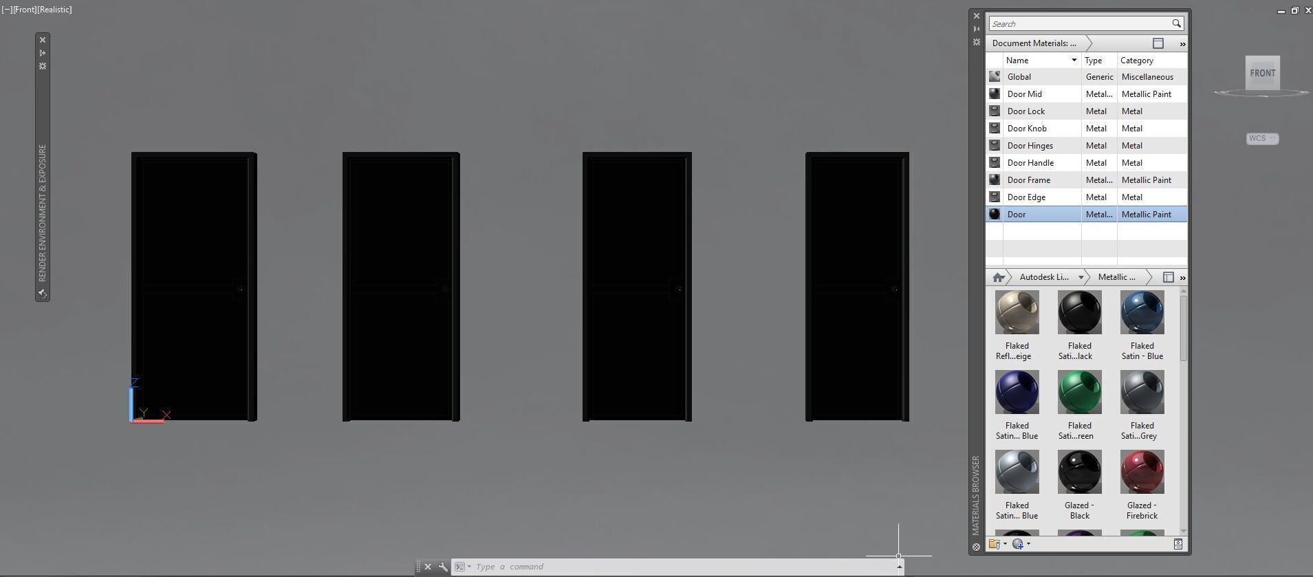 Door sets 1 3D model_30