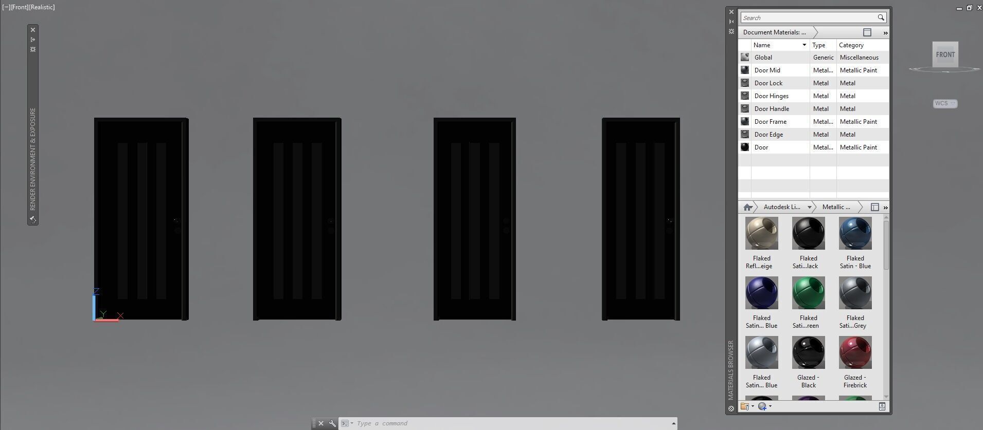 Door sets 1 3D model_33