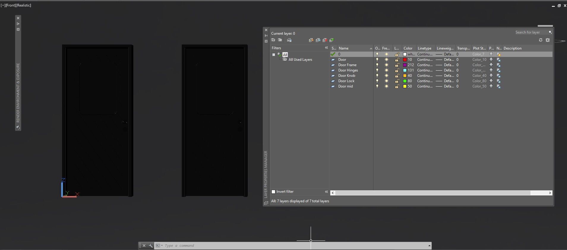 Door sets 1 3D model_39