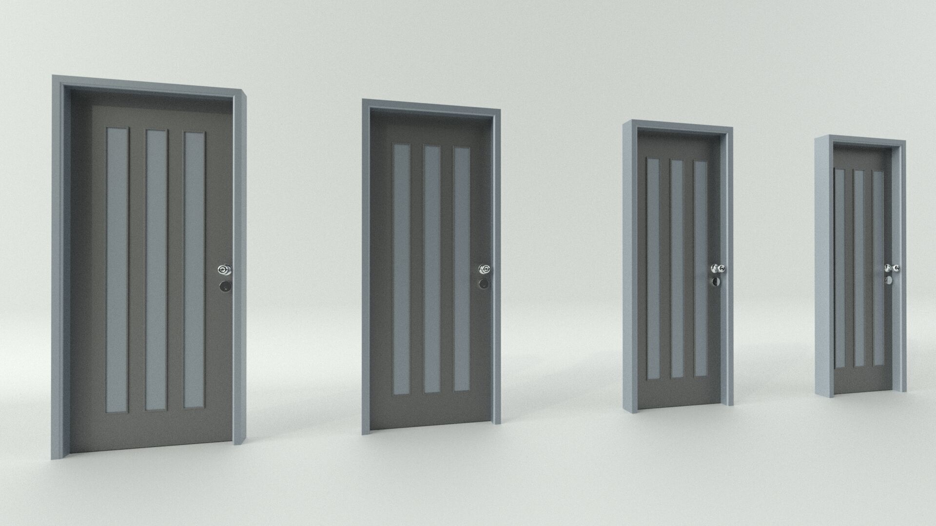 Door sets 1 3D model_17